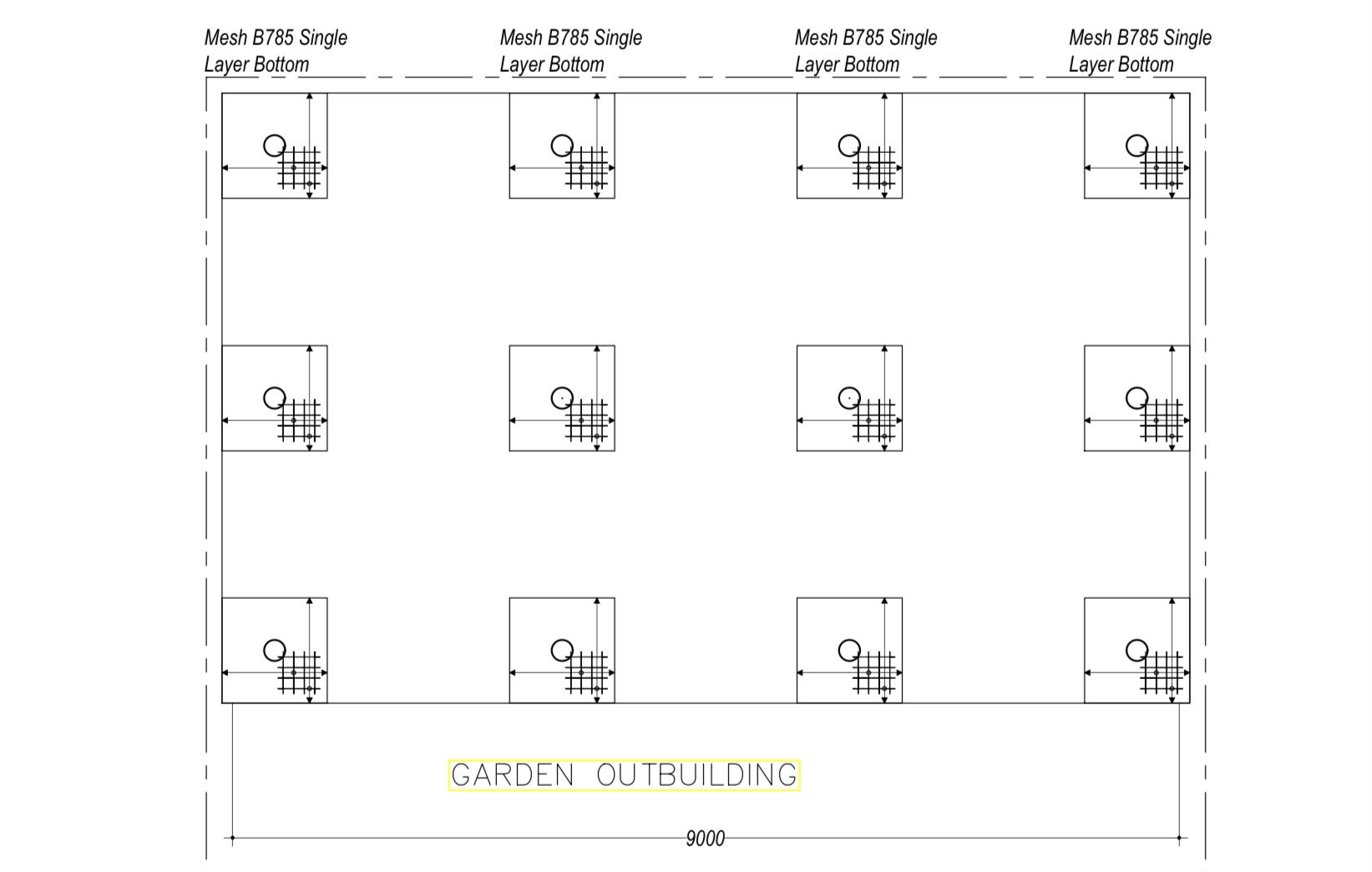 The Project plan for the new garden in ealing